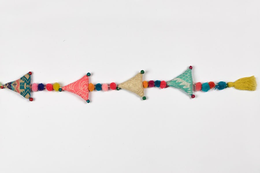 Boho Triangle Decorative String | Verified Sustainable by Brown Living™
