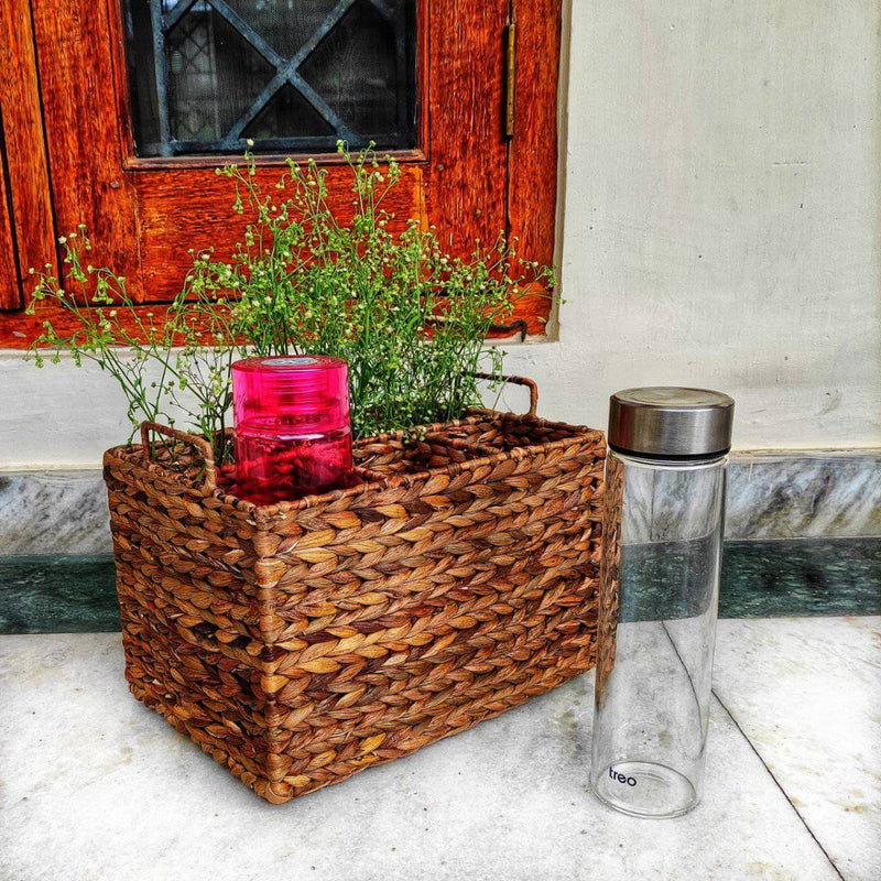Buy Bottle Caddy | Shop Verified Sustainable Baskets & Boxes on Brown Living™