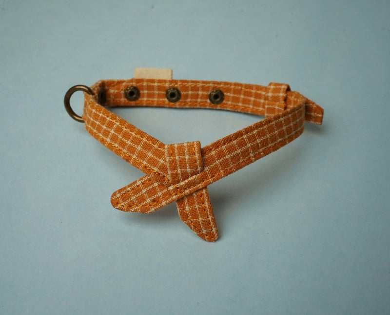 Buy Bowtie Collar for Cats/Puppies - Brown Current | Shop Verified Sustainable Products on Brown Living