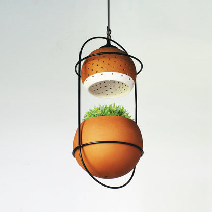 Breathing - Hanging Balcony Planter - Green Light | Verified Sustainable by Brown Living™