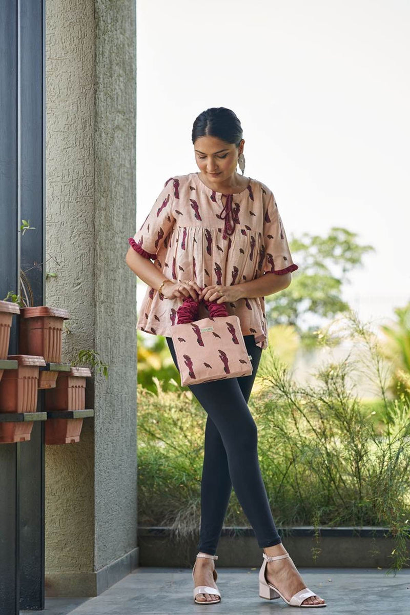 Brisk Birdie Detachable Bamboo Hemp Dress | Verified Sustainable Womens Dress on Brown Living™