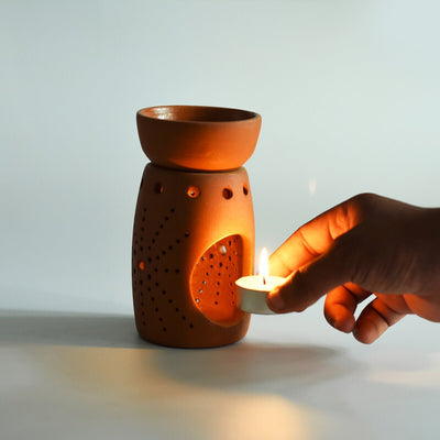 Bud4 Handmade Diffuser with Free Soywax Tealight Candles – Candles & Fragrances on Brown Living™. SKU: CHD - BUD4/1. Img 6.