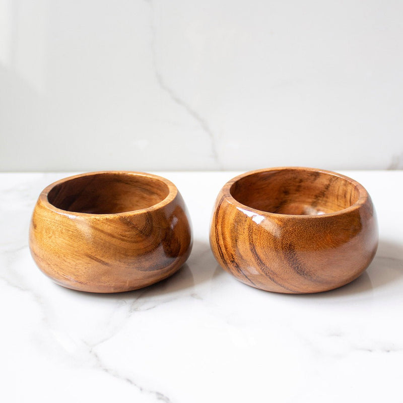 Buy Bulgy Flat Bowl-Set of 2 | Shop Verified Sustainable Products on Brown Living