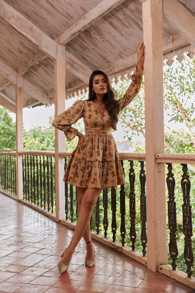 The Maple Detachable Dress – Womens Dress on Brown Living™. SKU: TCC - AW22 - 49_24BL6594. Img 1.