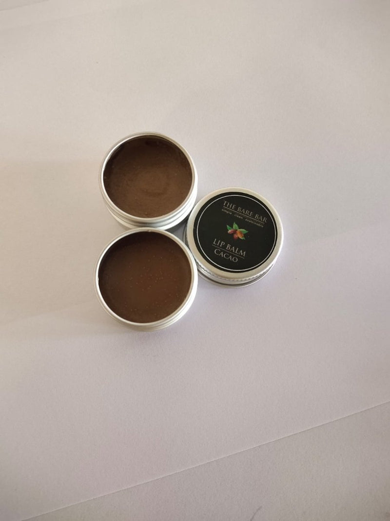 Buy Cacao Lip Balm- 10 Grams I For All Skin Types (Pack Of 2) | Shop Verified Sustainable Lip Balms on Brown Living™