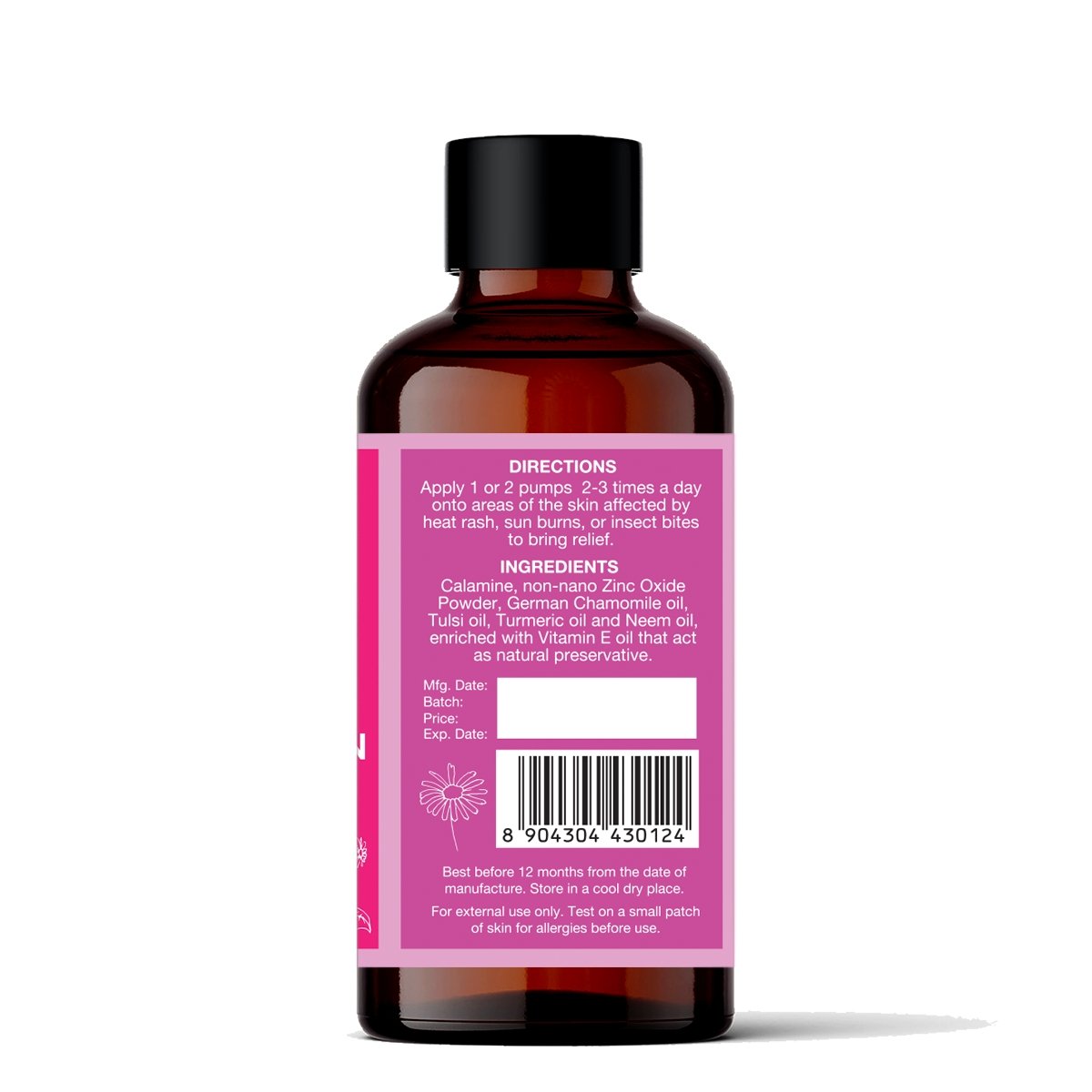 Calamine Lotion - for Skin Soothing (50ml) | Verified Sustainable by Brown Living™