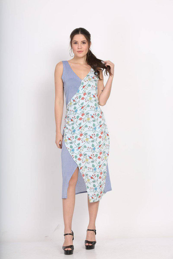 Buy Calf-Length Drape Dress | Shop Verified Sustainable Womens Dress on Brown Living™