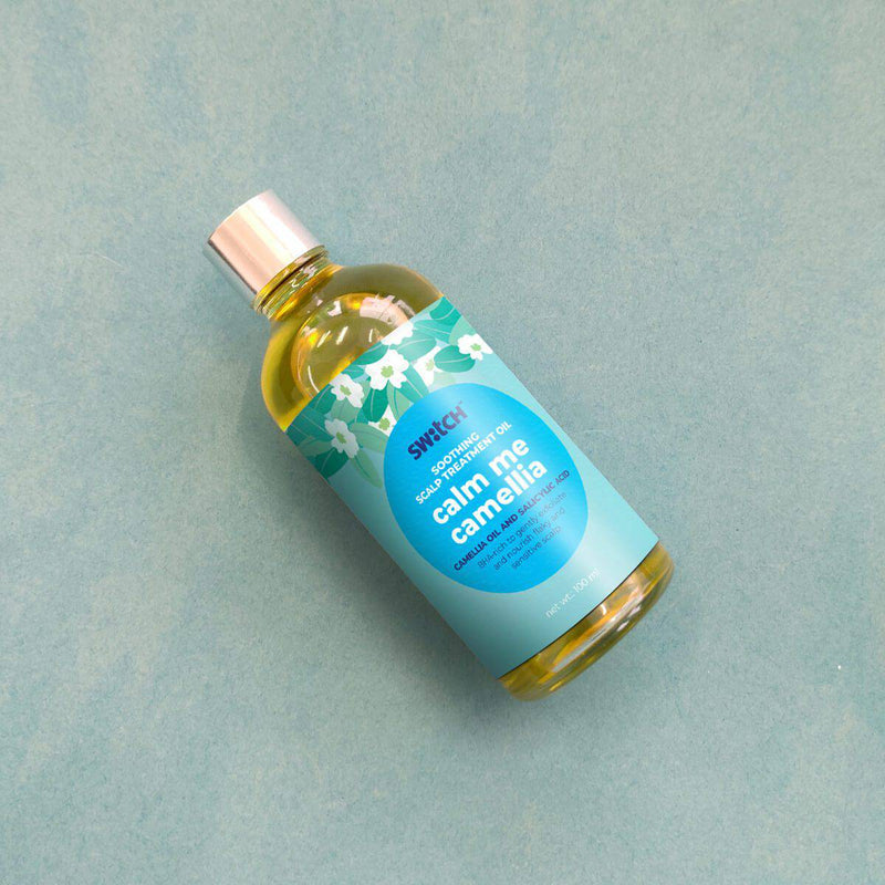 Buy Calm Me Camellia Scalp Treatment Oil for Sensitive Scalp - 100 ml | Shop Verified Sustainable Hair Oil on Brown Living™