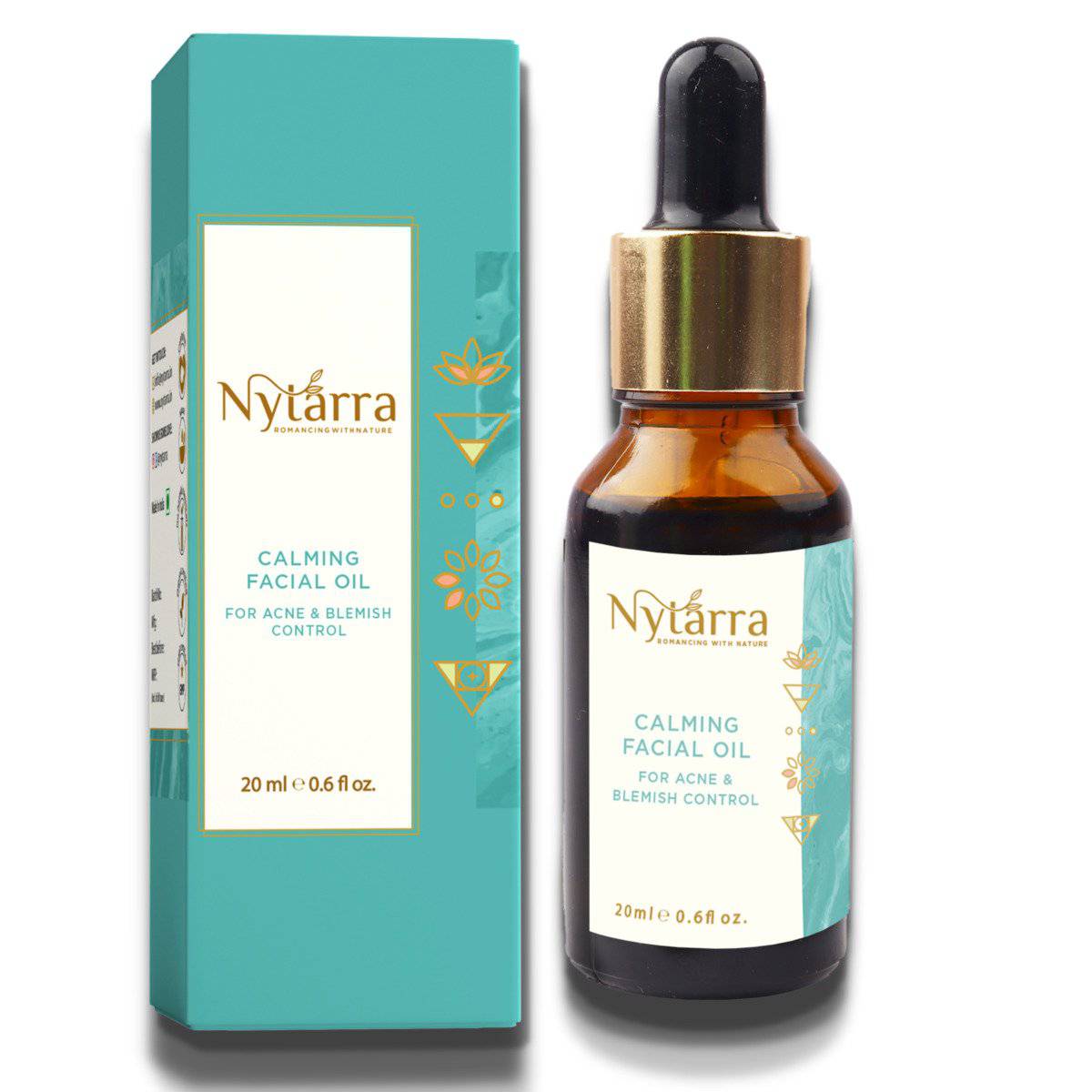 Calming Facial Oil - for Acne & Blemish Control, 20 ML | Verified Sustainable by Brown Living™