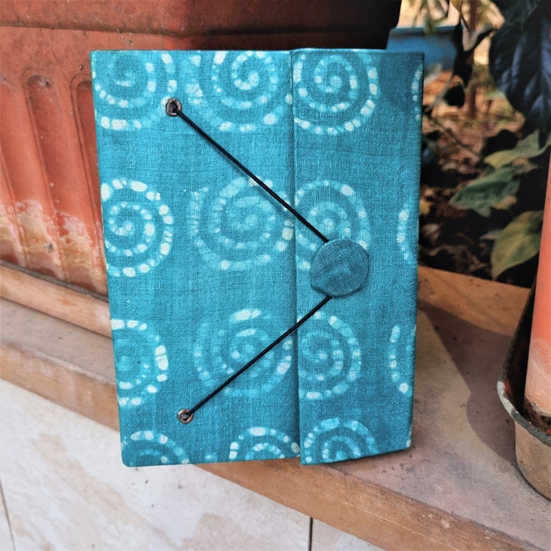 Buy Calmness - Upcycled Handloom Fabric Journal | Shop Verified Sustainable Products on Brown Living