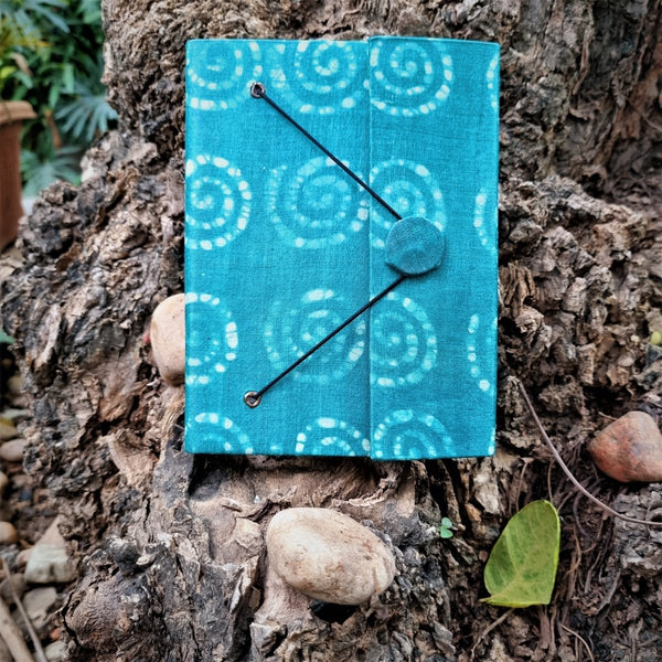 Buy Calmness - Upcycled Handloom Fabric Journal | Shop Verified Sustainable Products on Brown Living