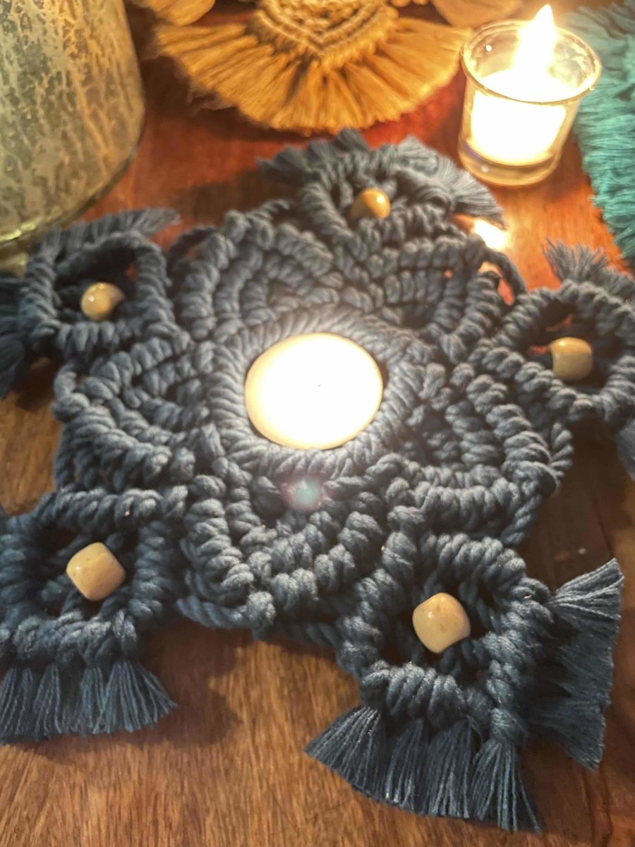 Candle Coasters - Set of 3 | Verified Sustainable by Brown Living™