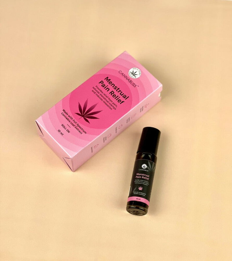 Buy Cannabliss Menstrul Pain Relief - 10 ML | Shop Verified Sustainable Essential Oils on Brown Living™