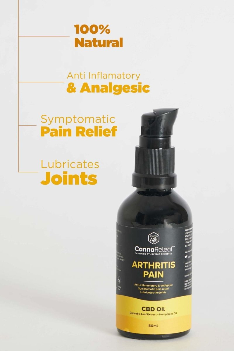 Buy CannaReleaf - CBD Arthritis Pain | Shop Verified Sustainable Body Oil on Brown Living™