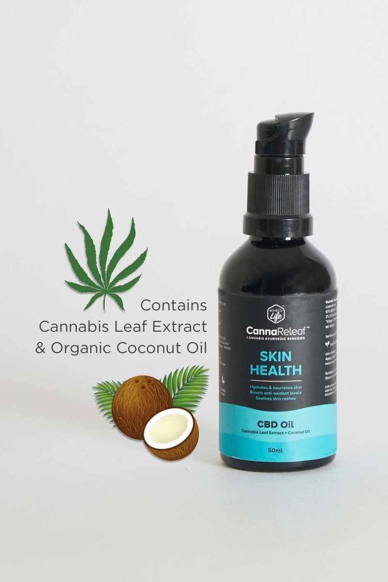Buy CannaReleaf - CBD Skin Health | Shop Verified Sustainable Face Oil on Brown Living™