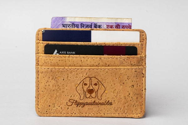Buy Canyon Cardholder | Premium Cork Cardholder | 6 Card Slots | Cork | Shop Verified Sustainable Products on Brown Living