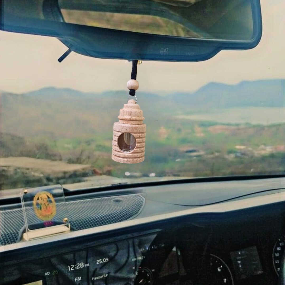 Car Aromatizer Diffuser Bottle with Essential Oil | Verified Sustainable by Brown Living™