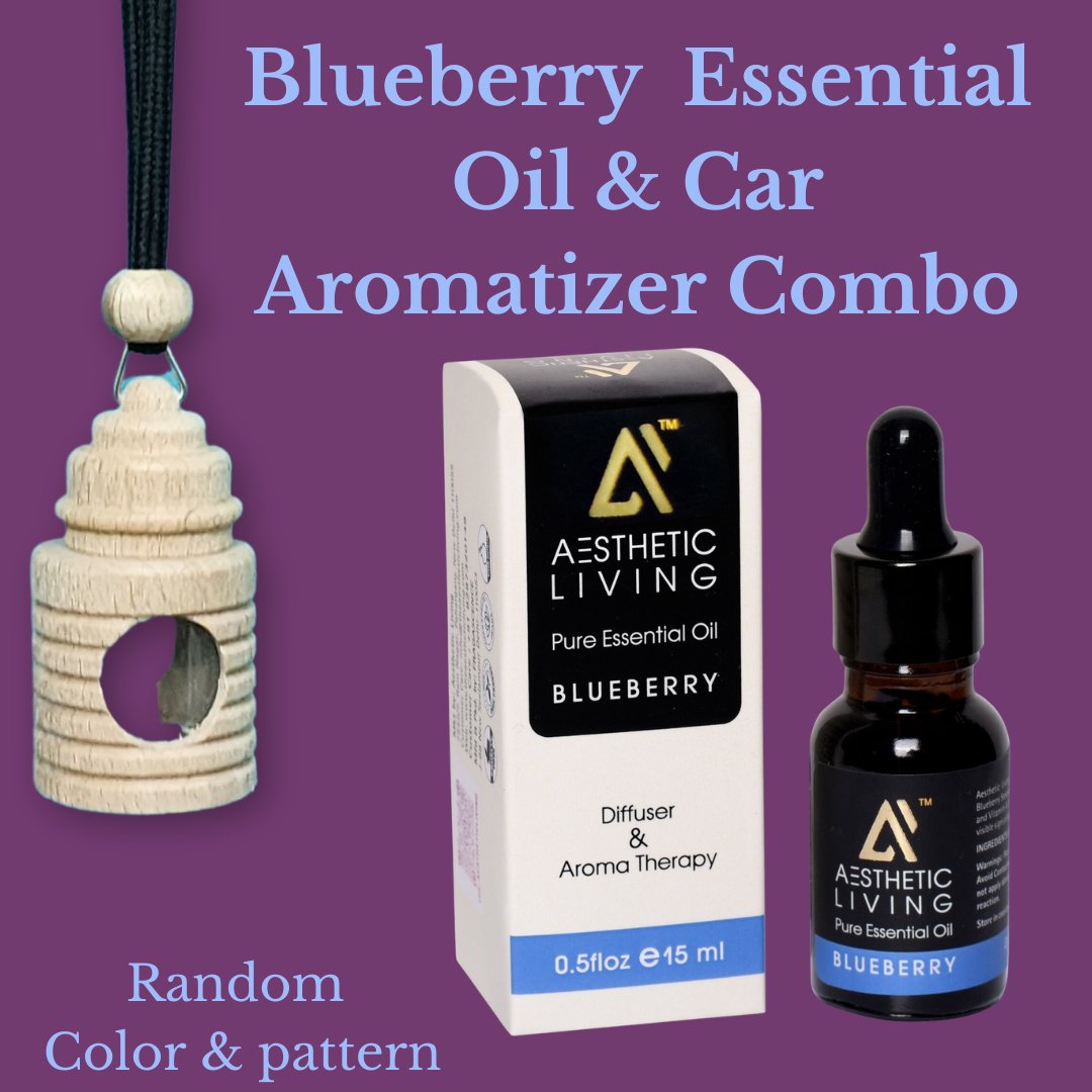 Car Aromatizer Diffuser Bottle with Essential Oil | Verified Sustainable by Brown Living™