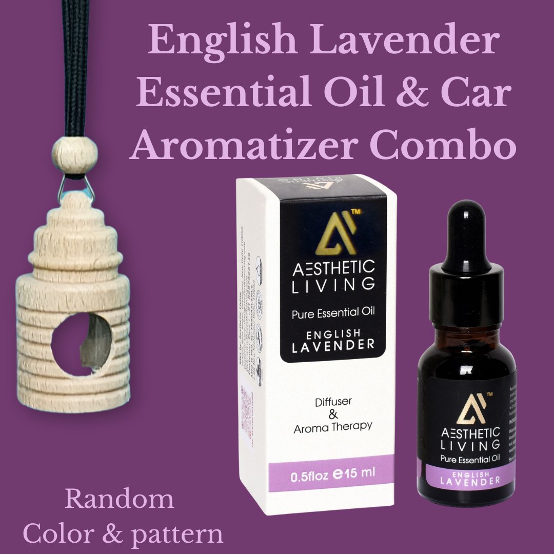 Car Aromatizer Diffuser Bottle with Essential Oil | Verified Sustainable by Brown Living™