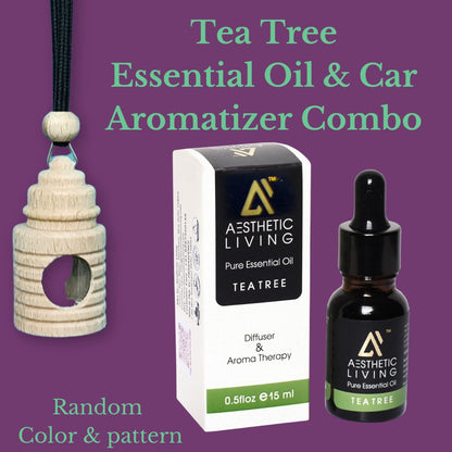 Car Aromatizer Diffuser Bottle with Essential Oil | Verified Sustainable by Brown Living™