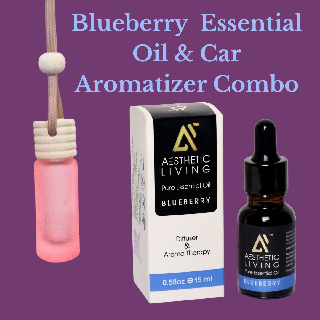 Car Aromatizer/ Diffuser Bottle (Neon Tube + Essential Oil) | Verified Sustainable by Brown Living™