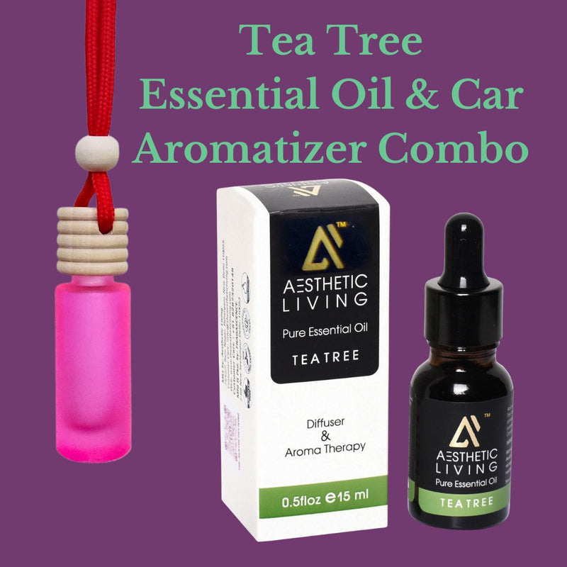 Buy Car Aromatizer or Diffuser Bottle (Neon Tube shape - 6ml + 15 ml Essential Oil) | Shop Verified Sustainable Products on Brown Living