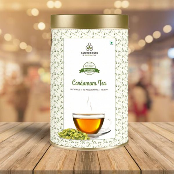 Cardamom Tea Can - 100 g | Verified Sustainable by Brown Living™