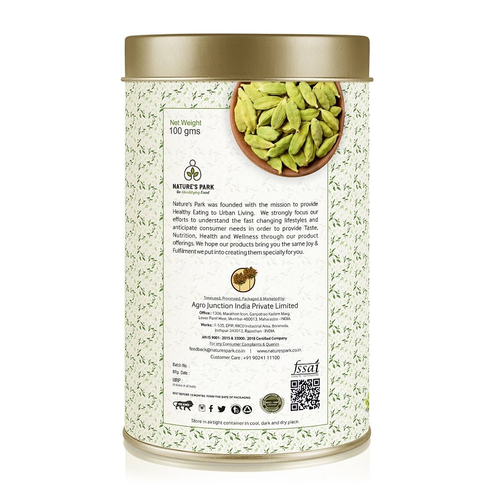 Cardamom Tea Can - 100 g | Verified Sustainable by Brown Living™