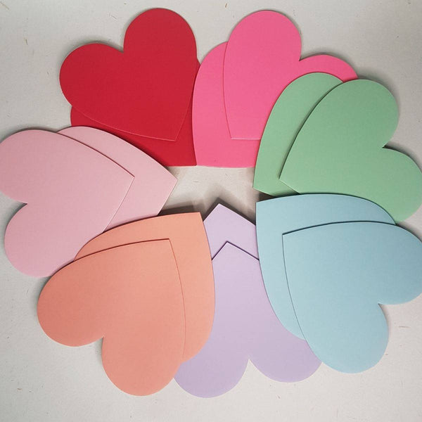 Buy Cardboard Decor Hearts - Pack of 14 | Shop Verified Sustainable Products on Brown Living