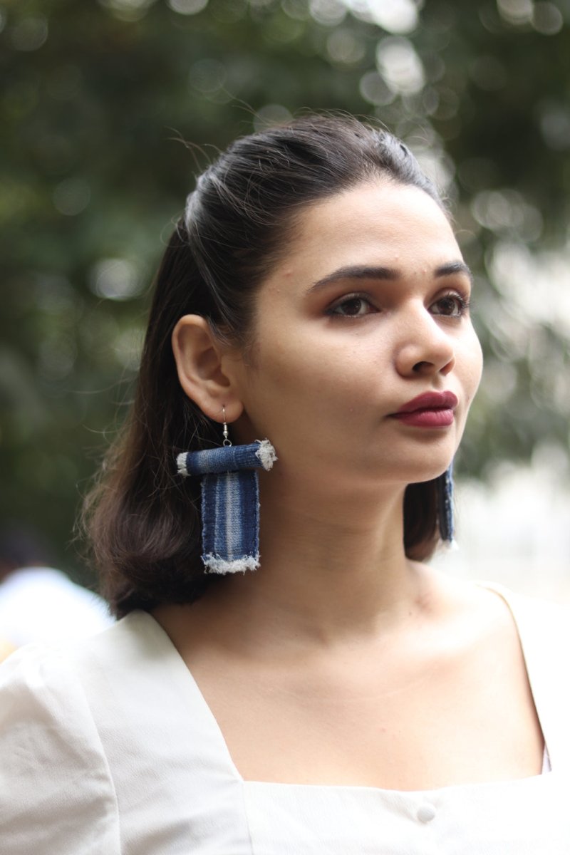Buy CargoTextile Earring | Shop Verified Sustainable Womens Earrings on Brown Living™