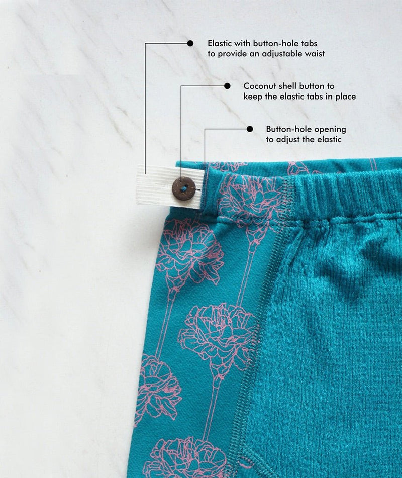 Carnation Biowashed Organic Cotton Maternity Brief | Verified Sustainable Womens Underwear on Brown Living™