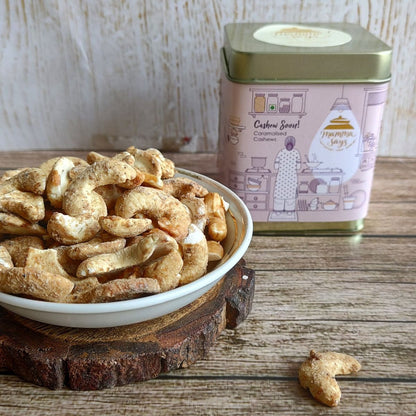 Caramelized Cashews (Cashew Soon) 100gms | Verified Sustainable by Brown Living™