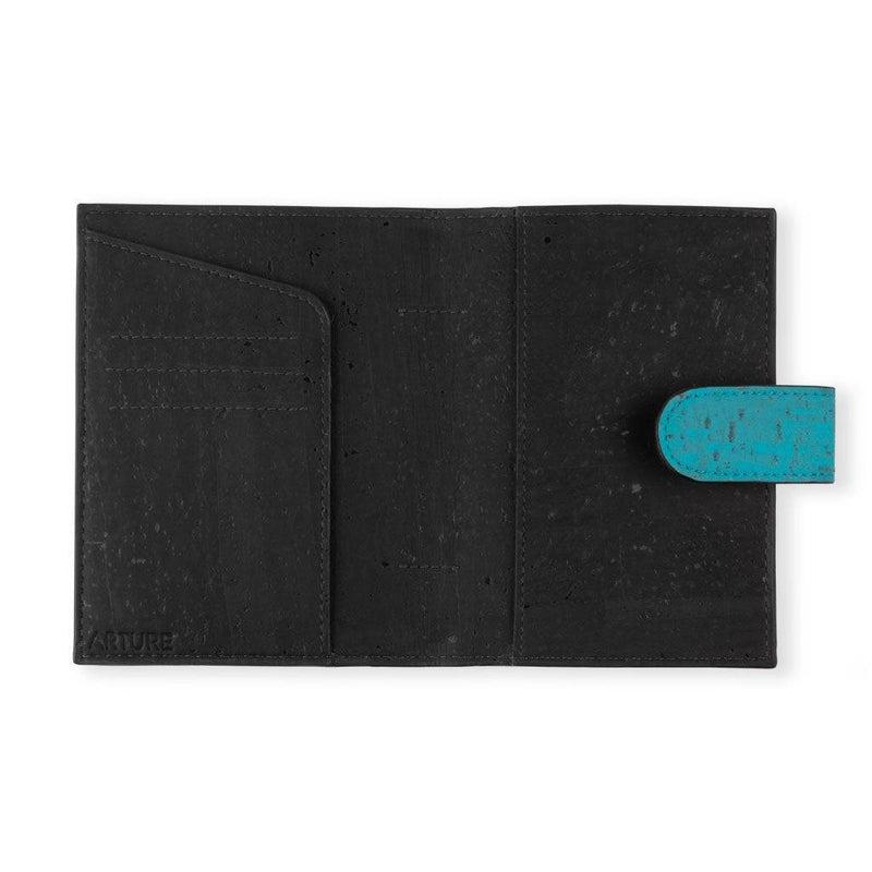 Buy Cedar Passport Sleeve - Teal | Shop Verified Sustainable Passport Wallet on Brown Living™
