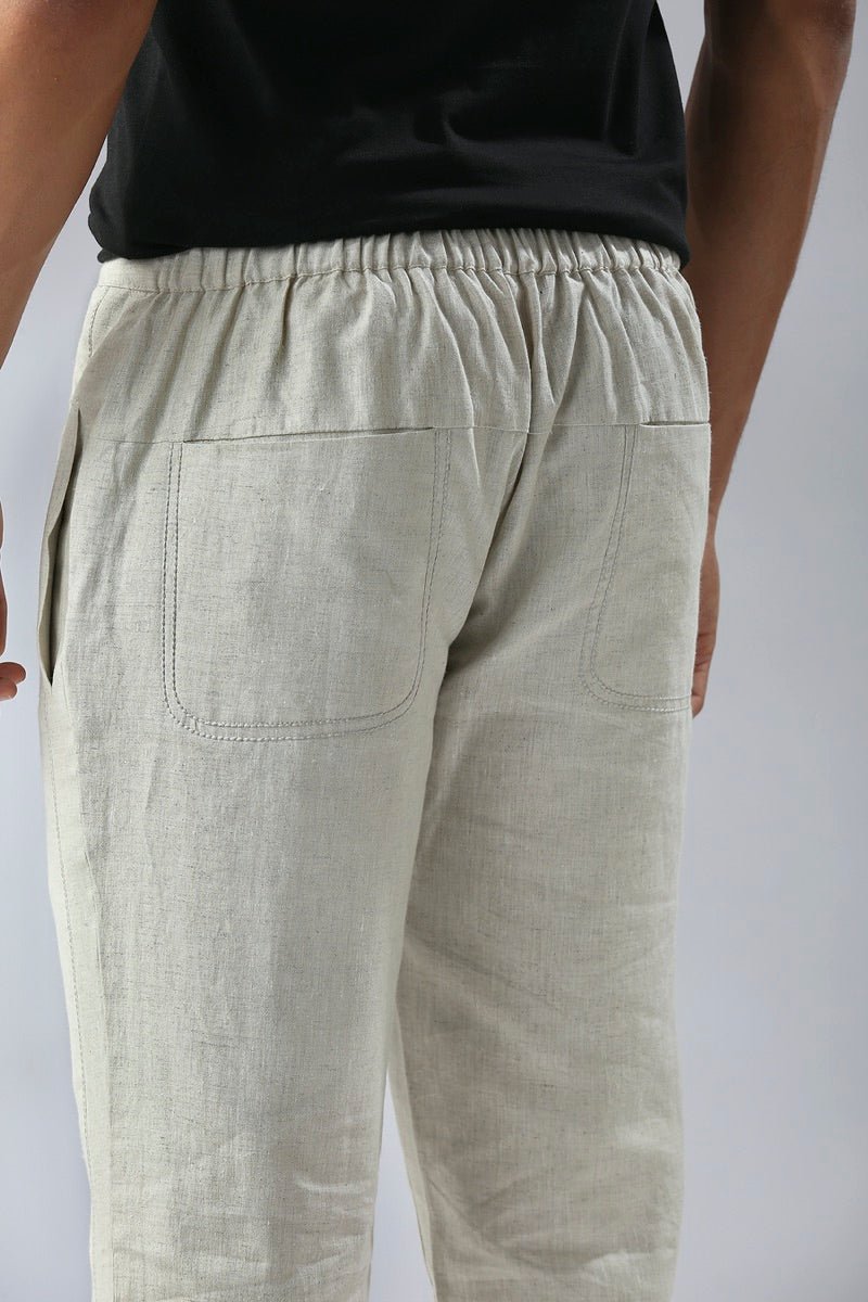 Buy Cedar Tailored Pants - Oatmeal | Shop Verified Sustainable Mens Trousers on Brown Living™
