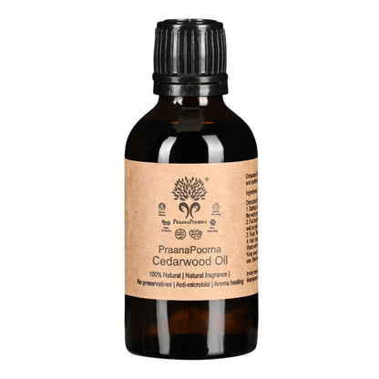 Cedarwood Oil - 50 ml | Verified Sustainable by Brown Living™