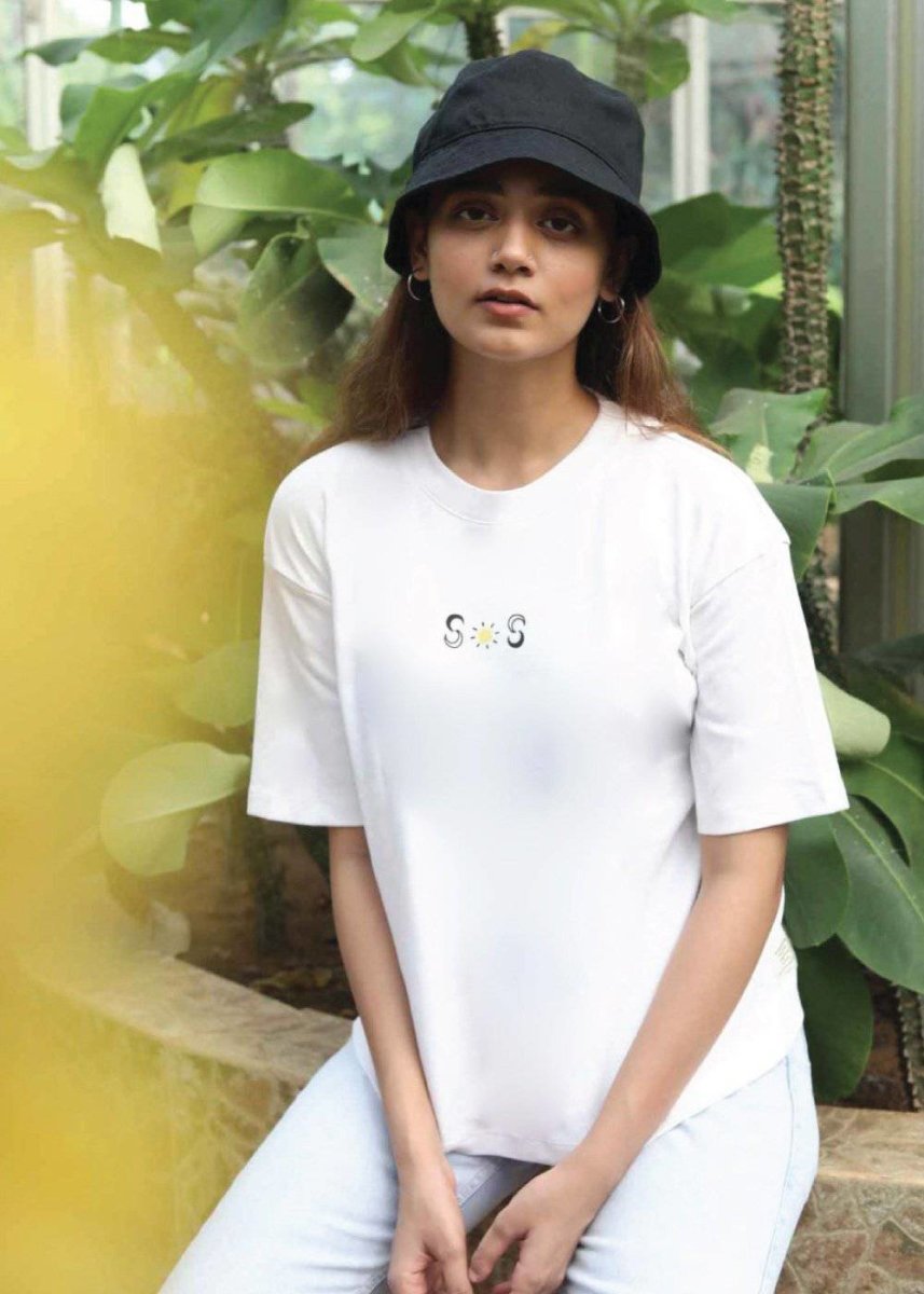 Celestial SOS Organic Cotton T-shirt | Verified Sustainable by Brown Living™