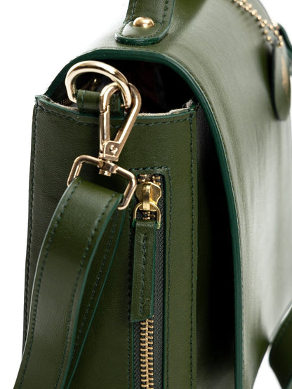 Ceres (Green) | Women's bag made with Cactus Leather | Verified Sustainable by Brown Living™