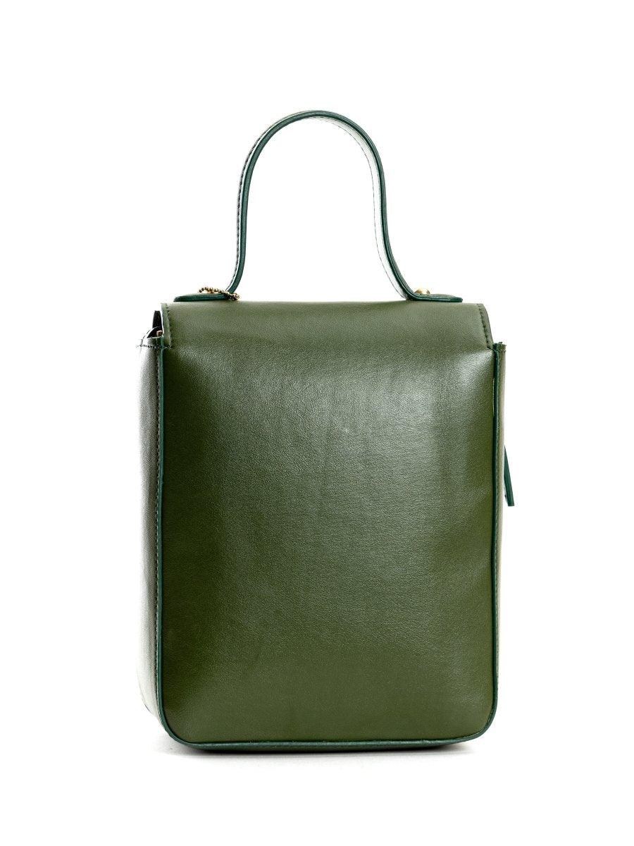 Ceres (Green) | Women's bag made with Cactus Leather | Verified Sustainable by Brown Living™