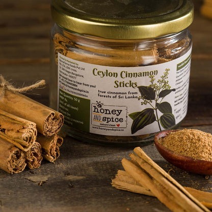 Ceylon Cinnamon Sticks - 50G | Verified Sustainable by Brown Living™