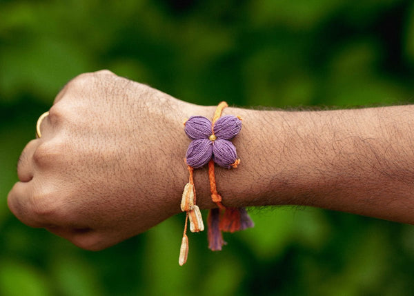 Buy Chaar Phool - Eco-friendly Plantable Rakhi embedded with seeds | Shop Verified Sustainable Products on Brown Living