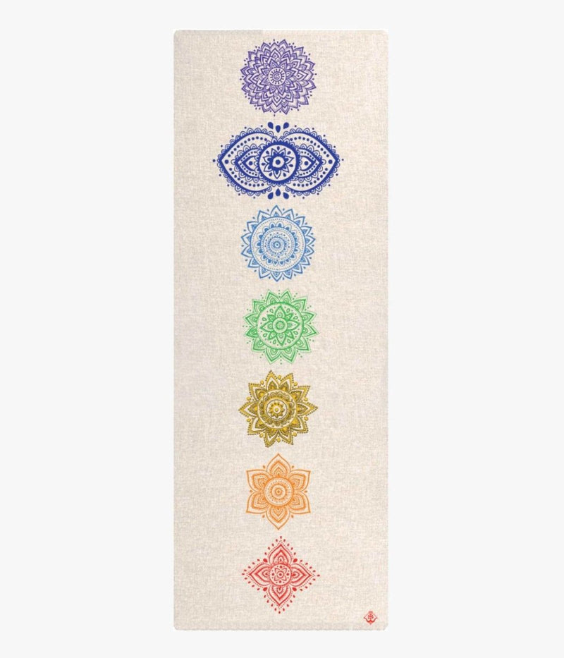Buy Chakra Hemp Yoga Mat | Shop Verified Sustainable Products on Brown Living