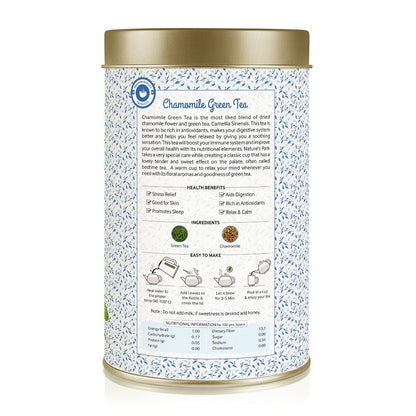 Chamomile Green Tea Can (100 g) | Verified Sustainable by Brown Living™