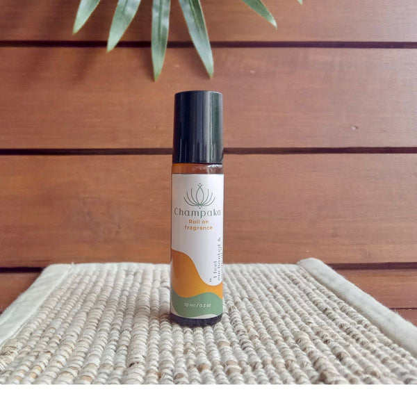 Buy Champaka - Roll on Fragrance | Shop Verified Sustainable Perfume on Brown Living™