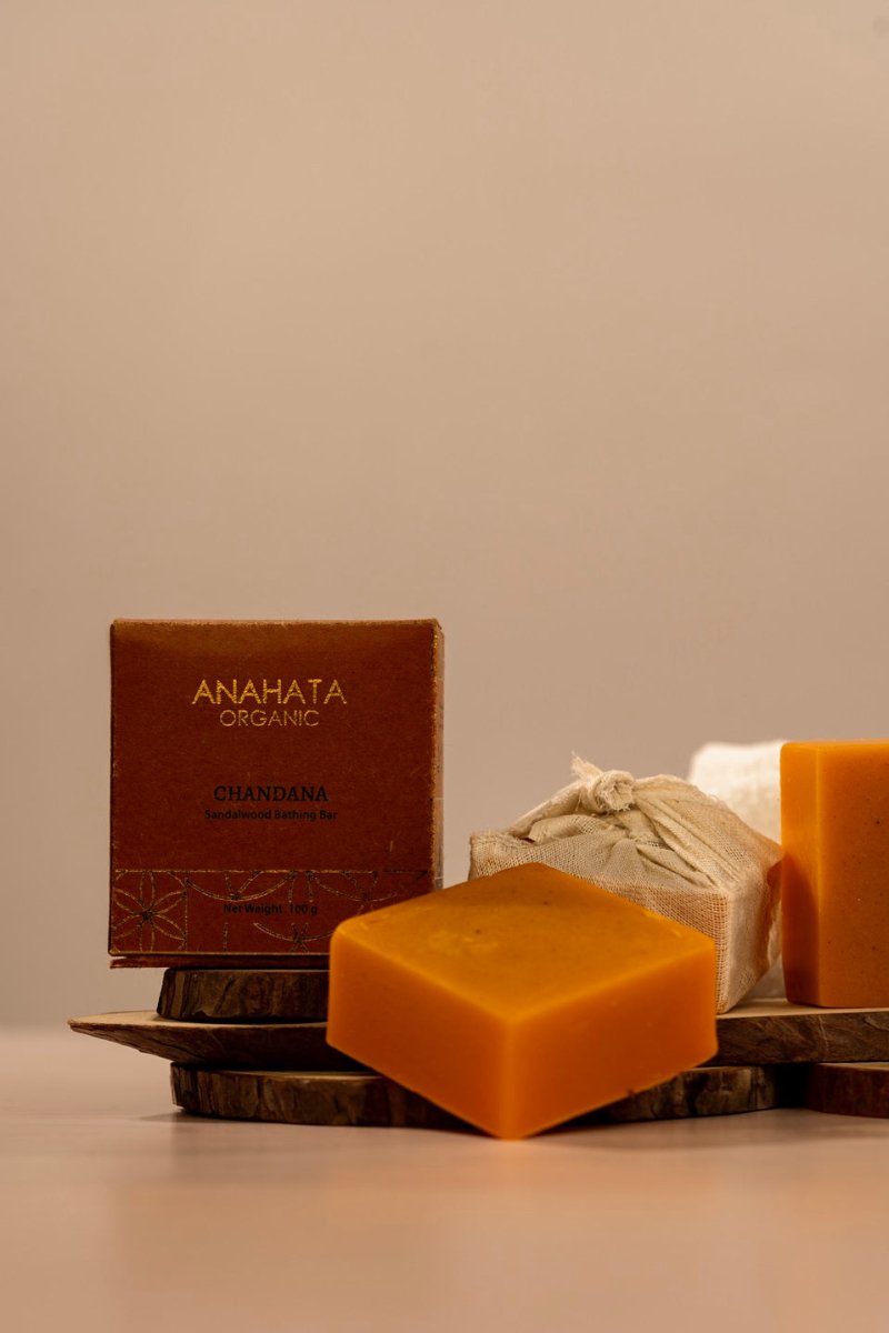 Chandana - Sandalwood Skin Soothing Soap - 100 gm | Verified Sustainable by Brown Living™