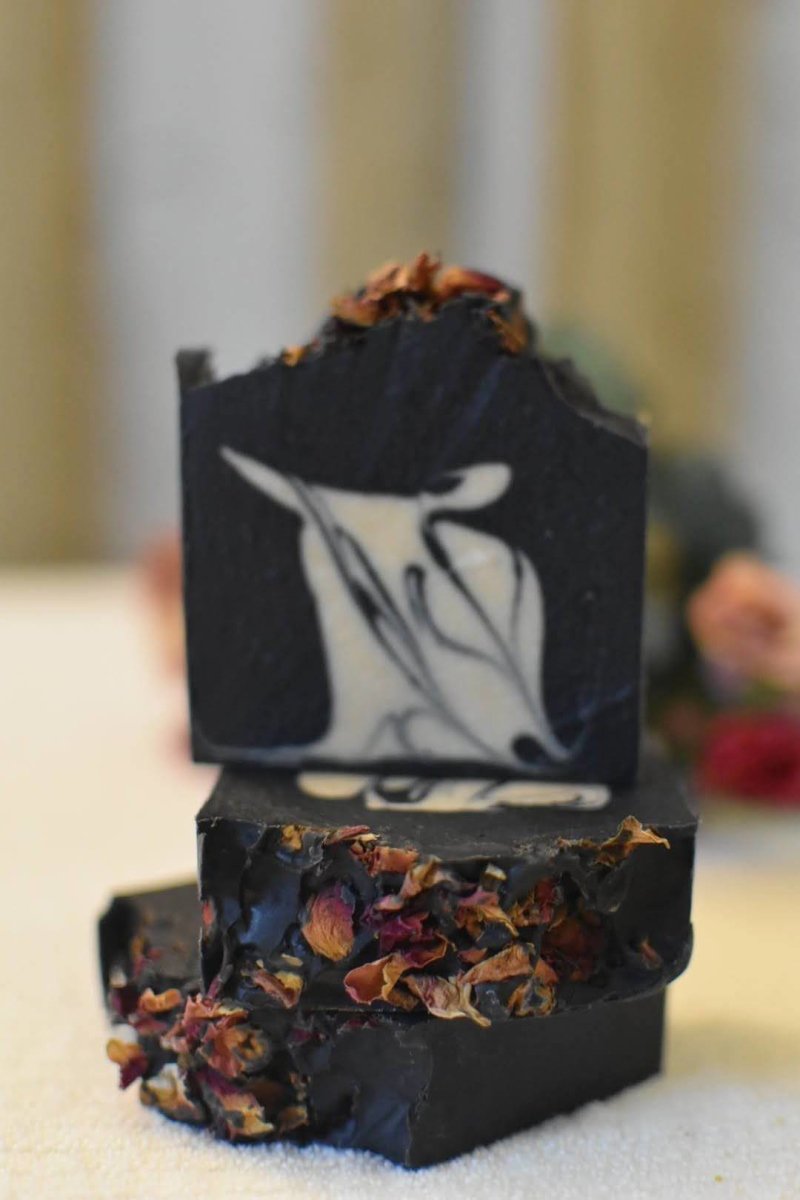 Buy Charcoal and Neem Soap Bar - Suitable For Acne-Prone or Oily Skin | Shop Verified Sustainable Products on Brown Living