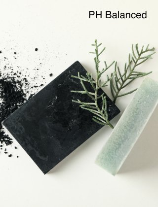 Buy Charcoal-Bamboo Shampoo Bar (80g) | Shop Verified Sustainable Products on Brown Living