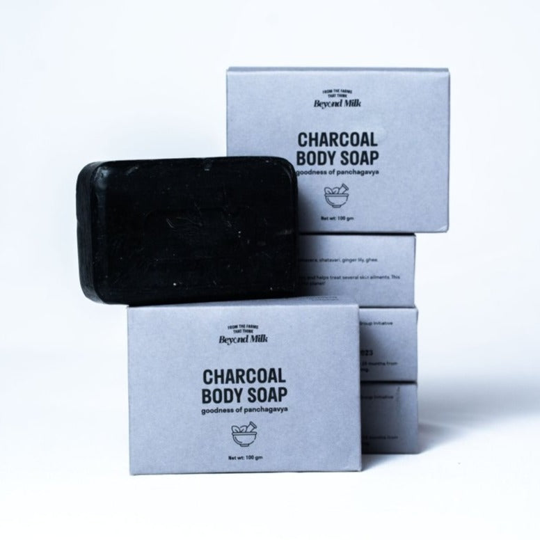 Buy Charcoal Body Soap (Pack of 4) | Shop Verified Sustainable Products on Brown Living