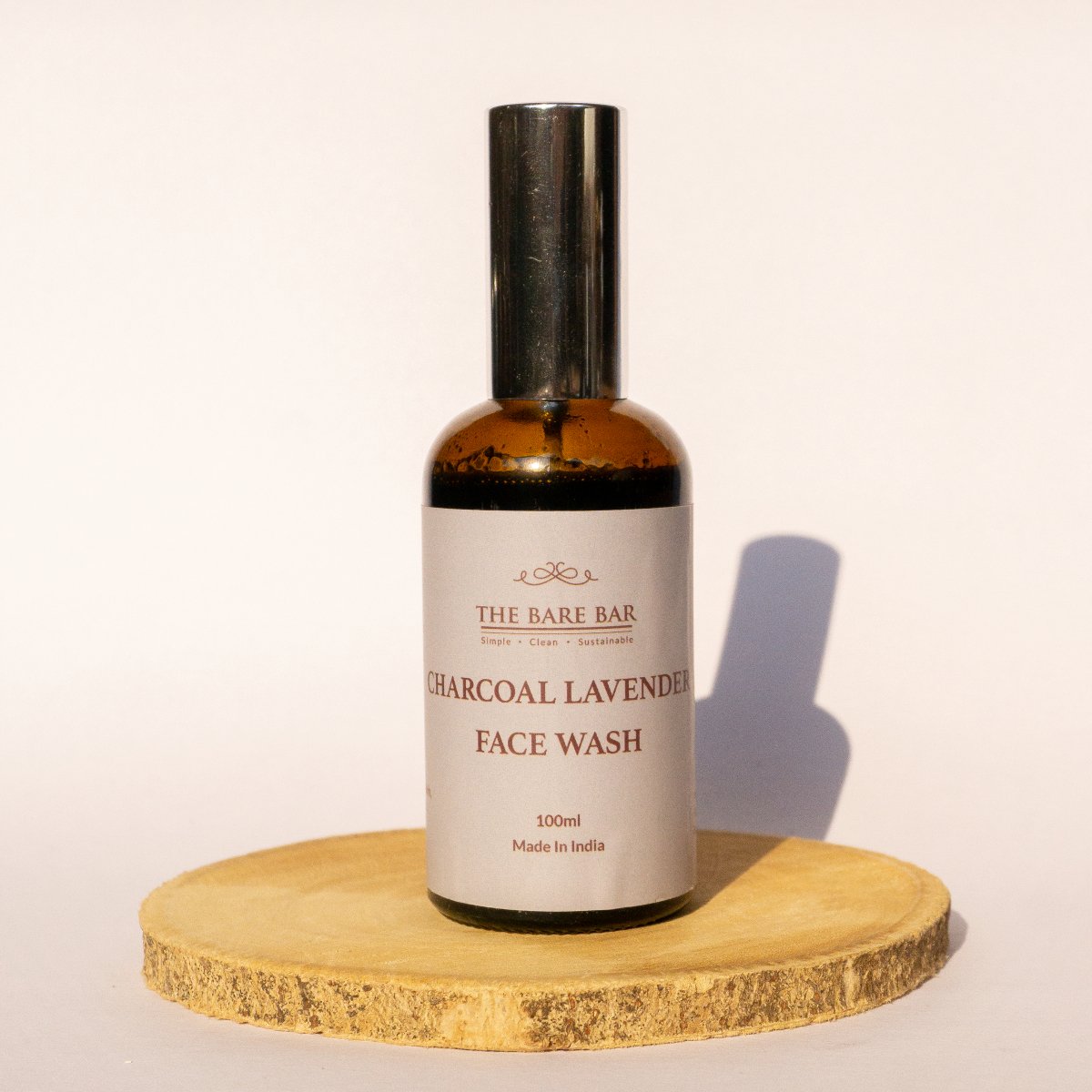 Buy Charcoal Lavender Face Wash 100ml Natural Face Care Online on