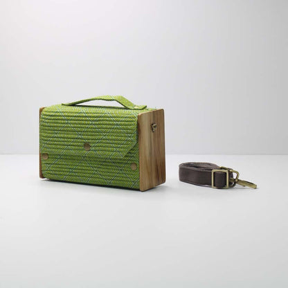 Charcoal Lush Box Clutch - Changeable Sleeve Set | Verified Sustainable by Brown Living™