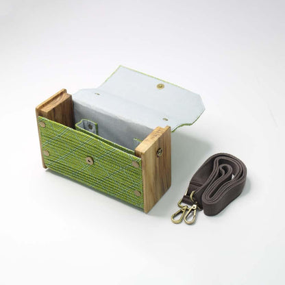 Charcoal Lush Box Clutch - Changeable Sleeve Set | Verified Sustainable by Brown Living™